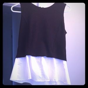 New York & Company black and white tank top